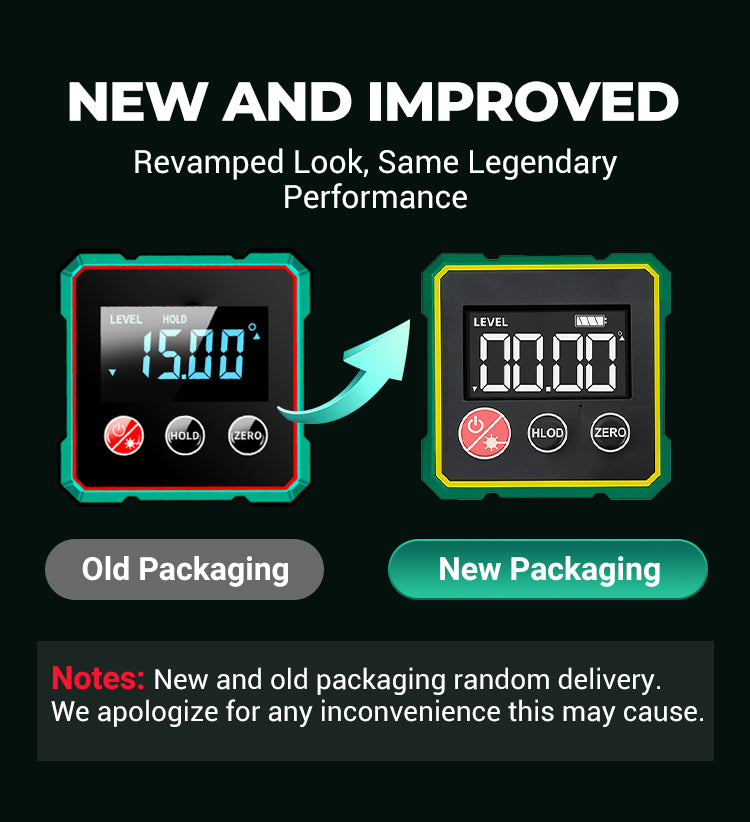 Digital Angle Finder with Electronic Laser Level